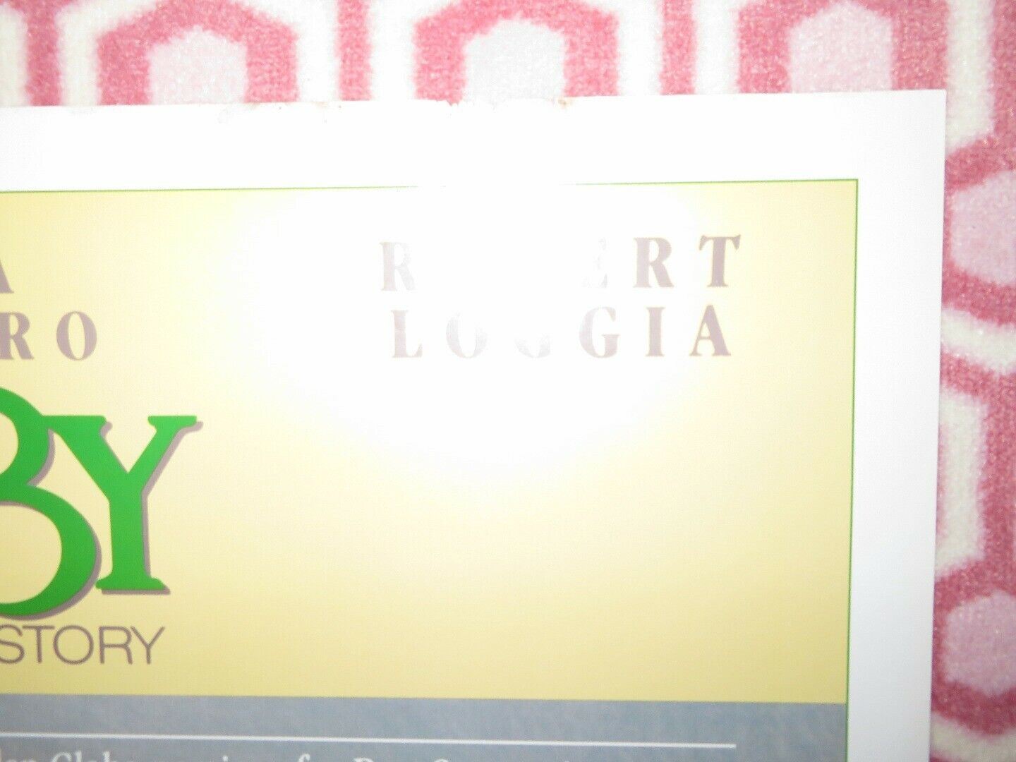 GABY - A TRUE STORY VIDEO VHS US ONE SHEET POSTER FOLDED NORMA ALEANDRO '87 Movie posters