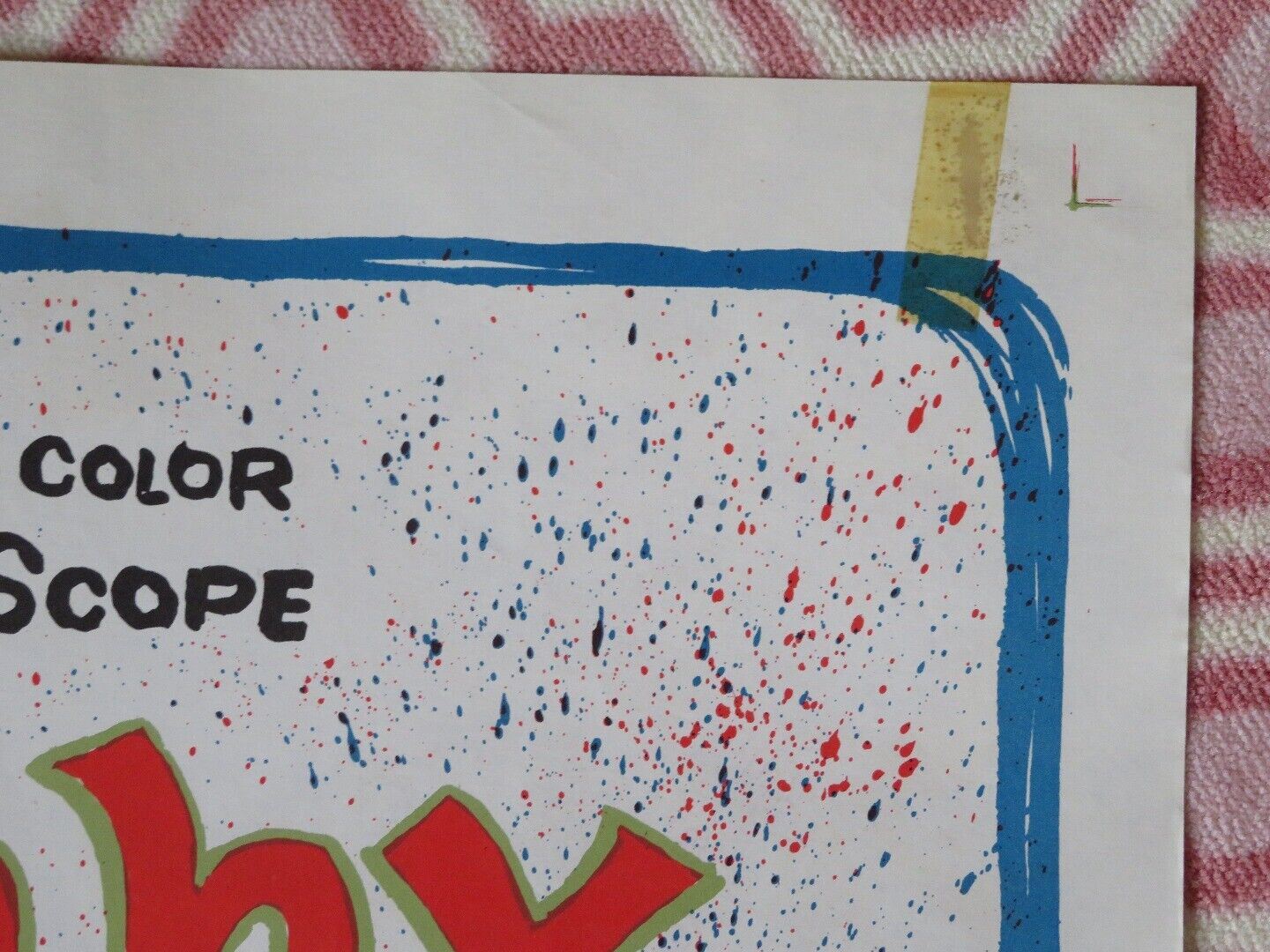 GABY FOLDED US ONE SHEET POSTER LESLIE CARON JOHN KERR 1956 Movie posters