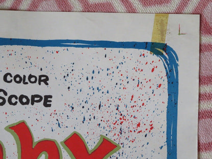 GABY FOLDED US ONE SHEET POSTER LESLIE CARON JOHN KERR 1956 Movie posters