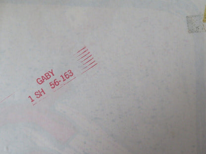 GABY FOLDED US ONE SHEET POSTER LESLIE CARON JOHN KERR 1956 Movie posters