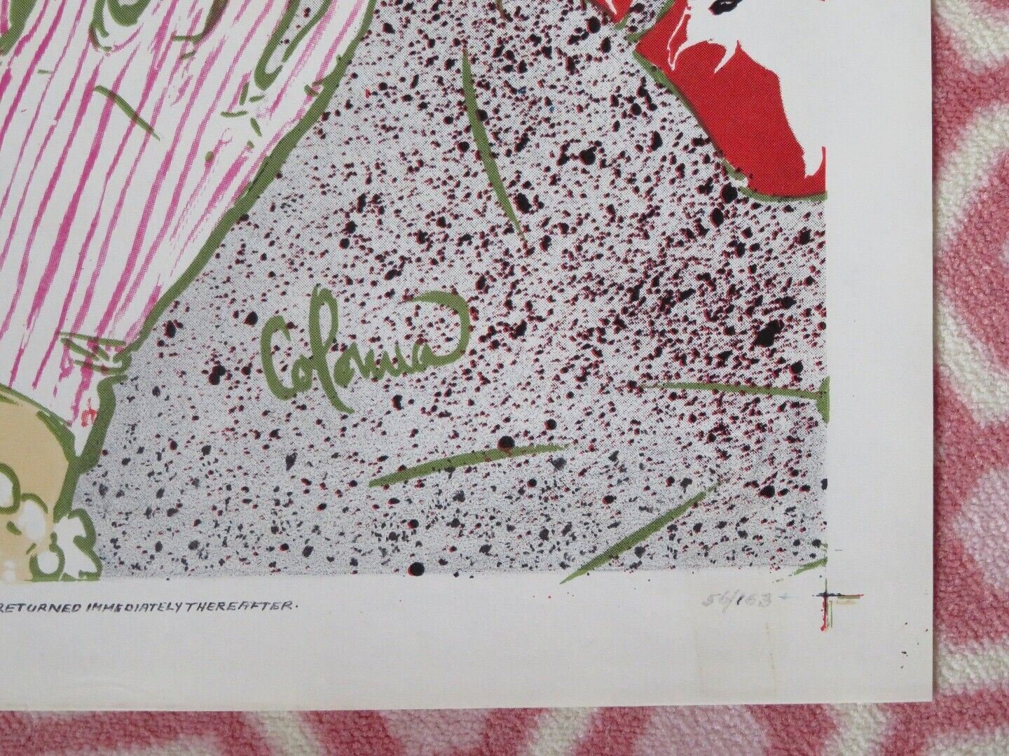 GABY FOLDED US ONE SHEET POSTER LESLIE CARON JOHN KERR 1956 Movie posters