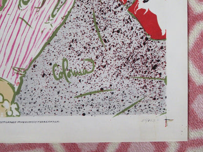 GABY FOLDED US ONE SHEET POSTER LESLIE CARON JOHN KERR 1956 Movie posters