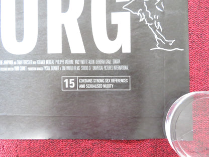 GAINSBOURG: A HEROIC LIFE UK QUAD ROLLED POSTER ERIC ELMOSNINO LUCY GORDON 2010 Rendezvous Cinema Movie posters