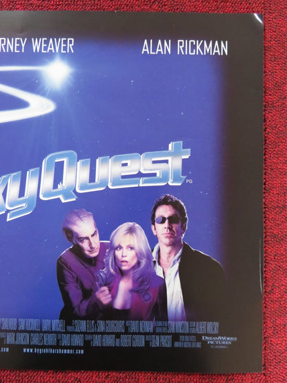 GALAXY QUEST UK MINI QUAD POSTER TIM ALLEN SIGOURNEY WEAVER RICKMAN 1999 Rendezvous Cinema Movie posters