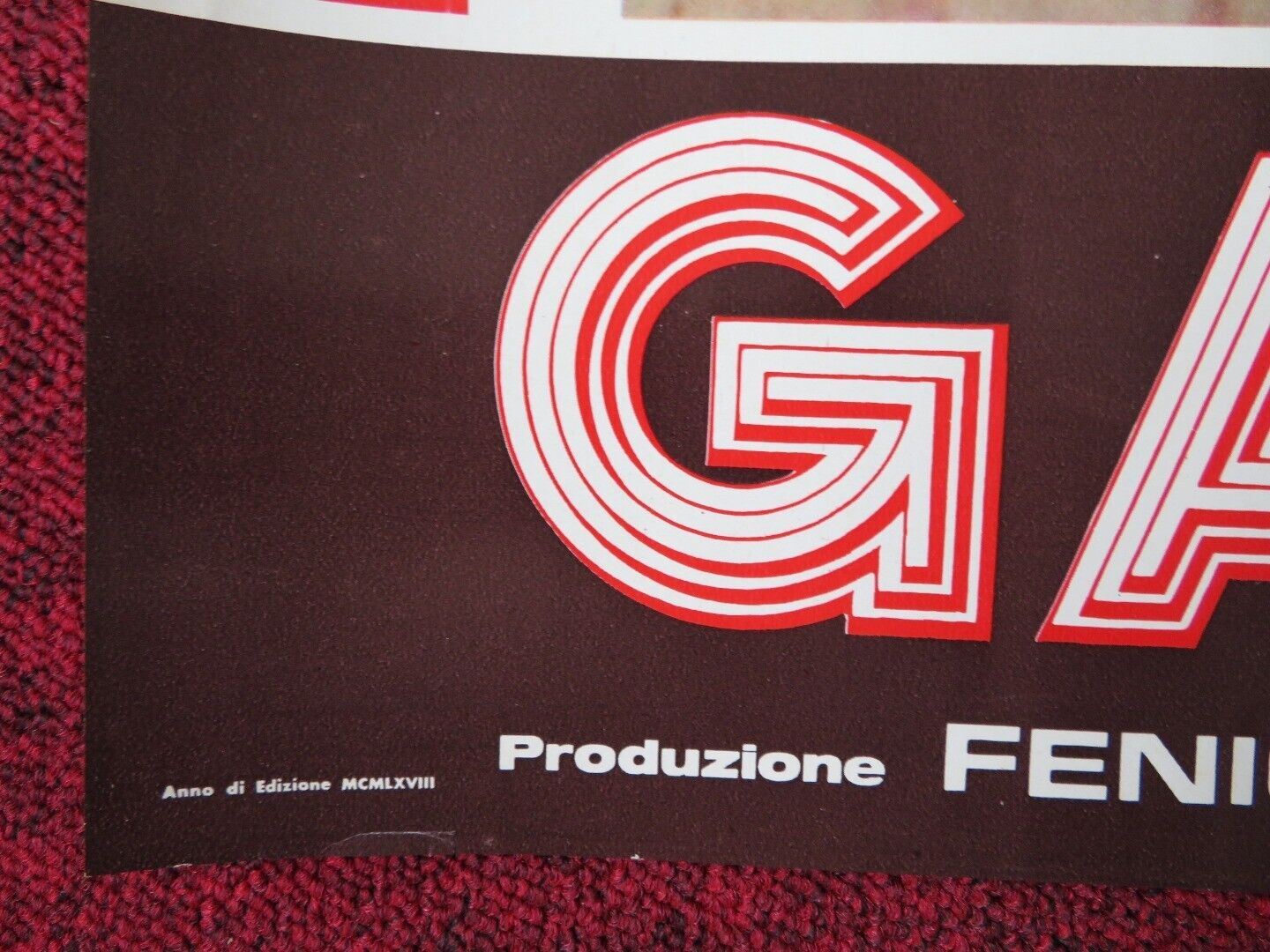 GALILEO - B ITALIAN FOTOBUSTA POSTER CYRIL CUSACK GIGI BALLISTA 1968 Movie posters