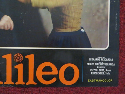 GALILEO ITALIAN FOTOBUSTA POSTER CYRIL CUSACK GEORGI KALOYANCHEV 1968 - Rendezvous Cinema