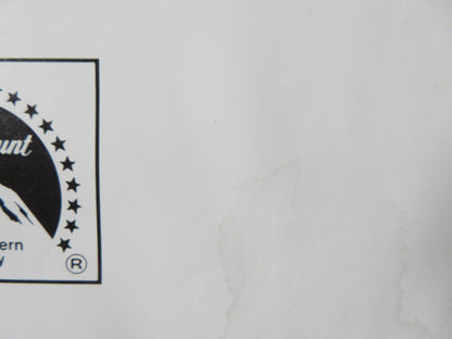 GALLIPOLI - A FOLDED US ONE SHEET POSTER MEL GIBSON MARK LEE 1975 Rendezvous Cinema Movie posters