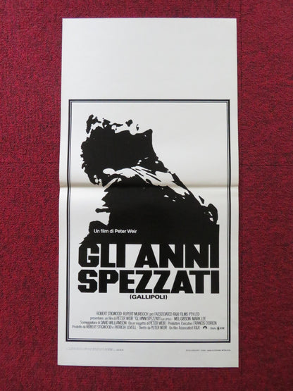 GALLIPOLI ITALIAN LOCANDINA POSTER MARK LEE BILL KERR 1981 Rendezvous Cinema Movie posters