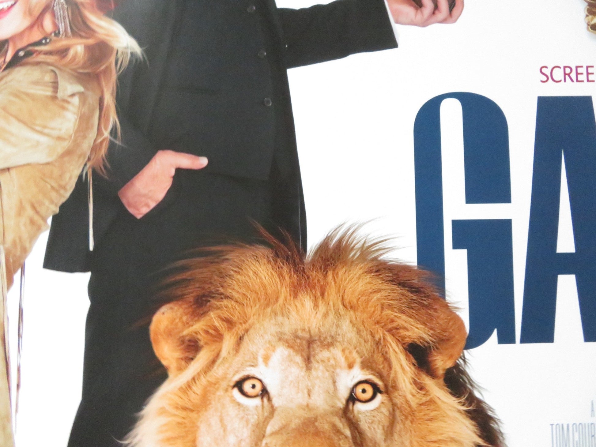 GAMBIT UK QUAD (30"x 40") ROLLED POSTER COLIN FIRTH CAMERON DIAZ 2012 Rendezvous Cinema Movie posters