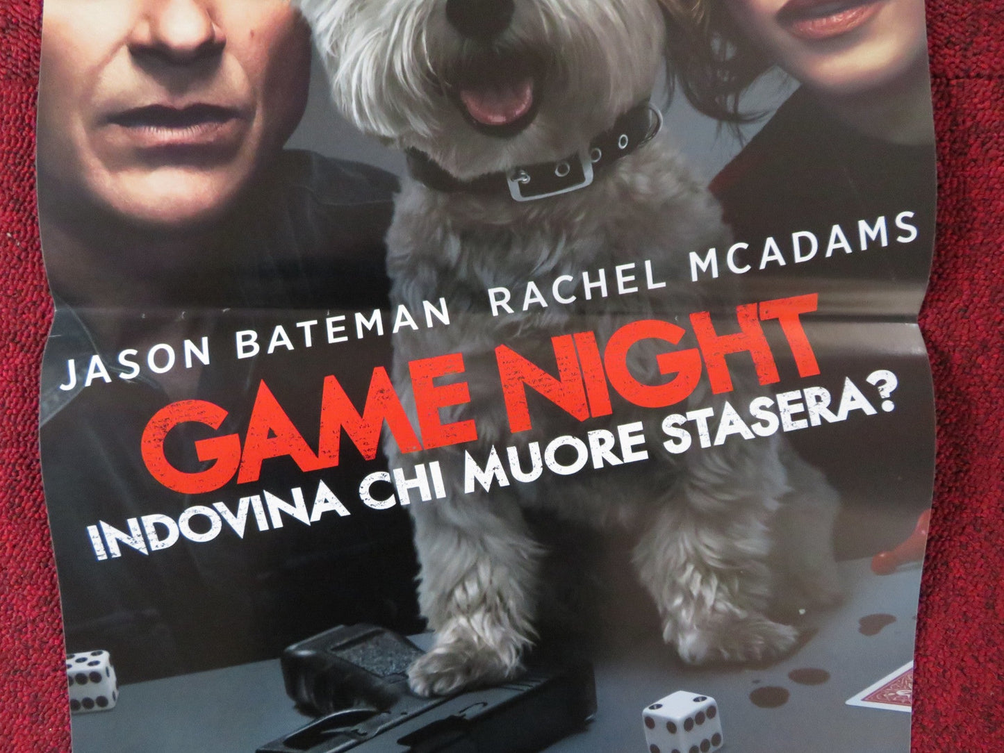 GAME NIGHT ITALIAN LOCANDINA POSTER JASON BATEMAN RACHEL MCADAMS 2018 Rendezvous Cinema Movie posters