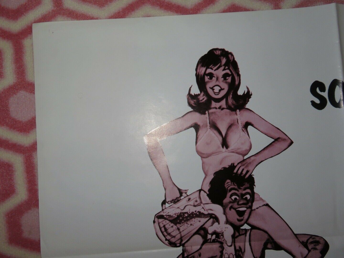 GAMES GUYS PLAY /Goodnight Jackie FOLDED US ONE SHEET POSTER W BURTON '75 Movie posters