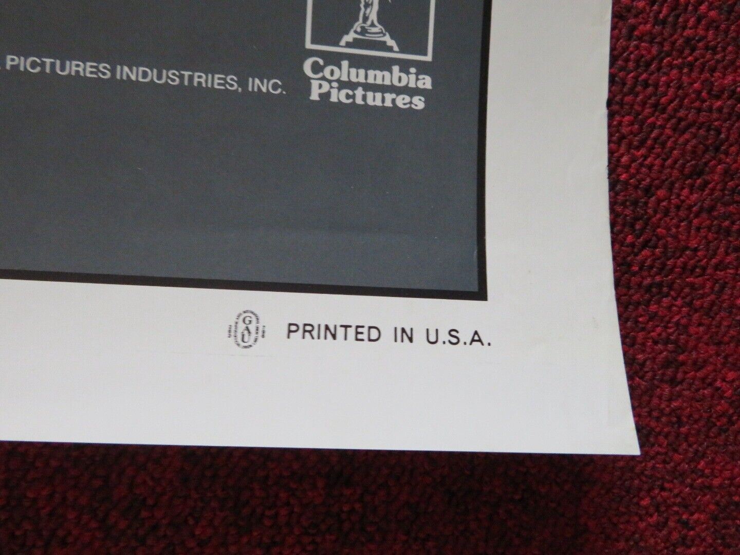 GANDHI FOLDED US ONE SHEET POSTER RICHARD ATTENBOROUGH BEN KINGSLEY 1982 Movie posters