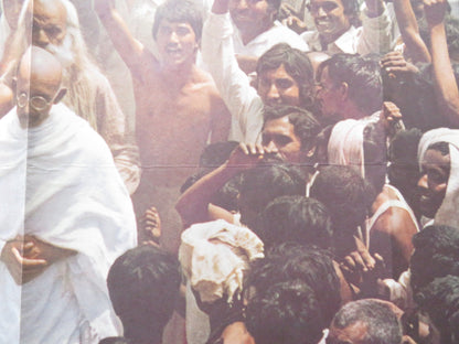 GANDHI UK QUAD (30"x 40") ROLLED POSTER BEN KINGSLEY ROSHAN SETH 1982 Rendezvous Cinema Movie posters