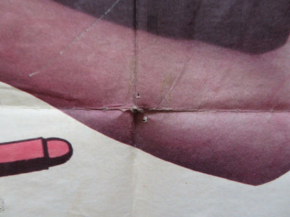 GANG BUSTERS FOLDED US ONE SHEET POSTER MYRON HEALEY DON C.HARVEY 1954 - Rendezvous Cinema