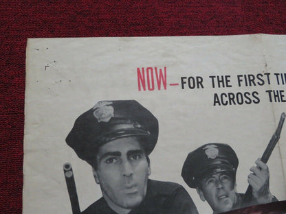 GANG BUSTERS FOLDED US ONE SHEET POSTER MYRON HEALEY DON C.HARVEY 1954 - Rendezvous Cinema