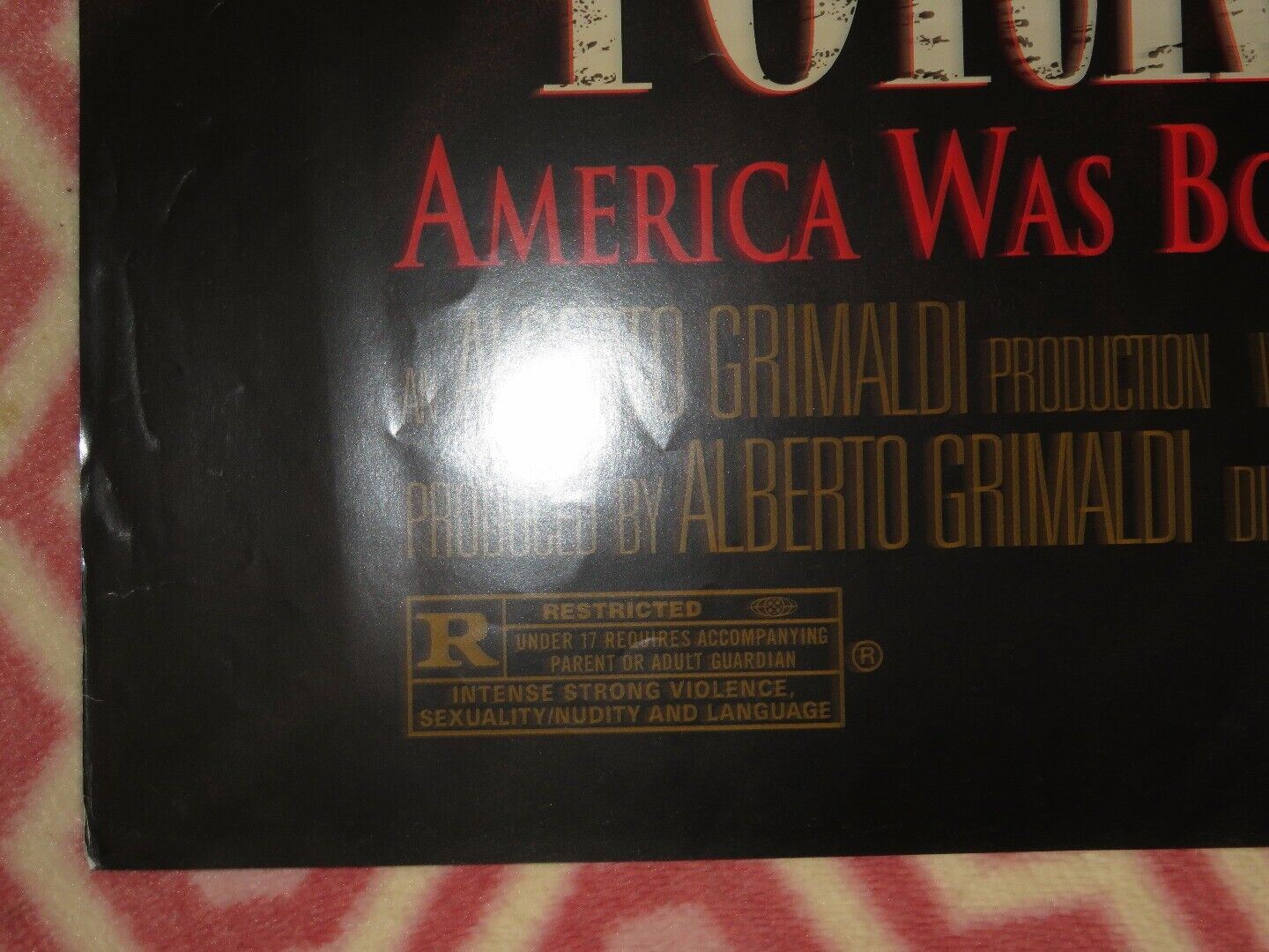 GANGS OF NEW YORK FOLDED US ONE SHEET POSTER CAMERON DIAZ MARTIN SCORSESE 2002 Movie posters