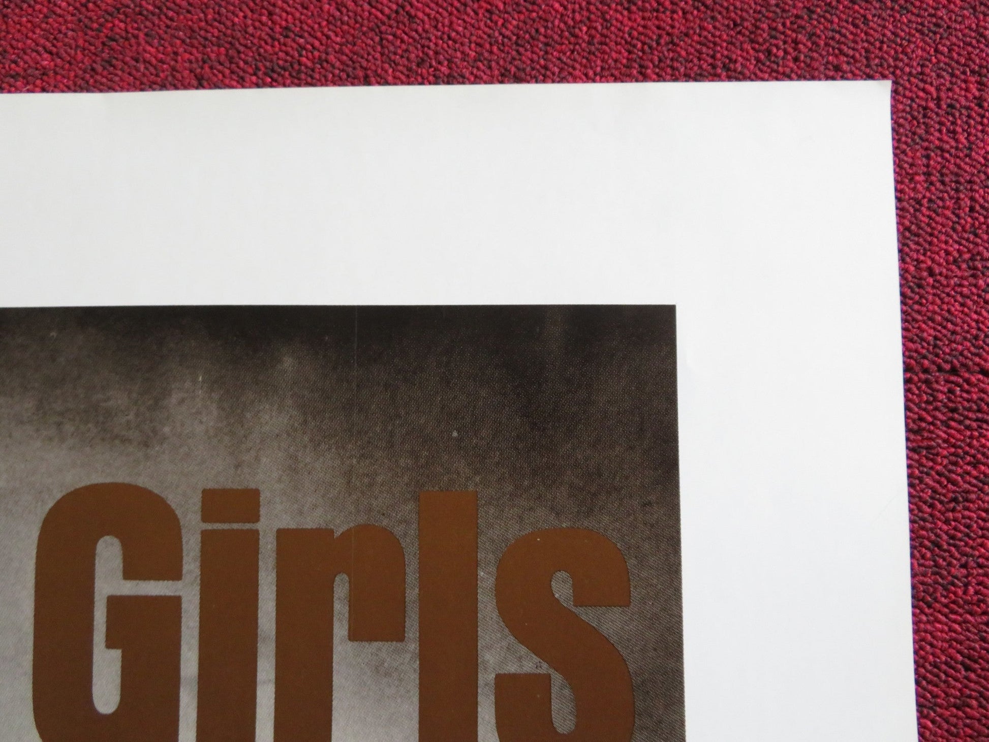 GANGSTER GIRLS / MAFIA GIRLS US TRI FOLDED ONE SHEET ROLLED POSTER SERENA 1975 Rendezvous Cinema Movie posters