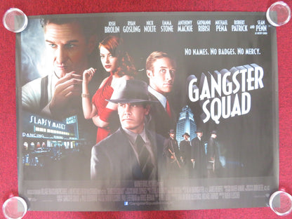 GANGSTER SQUAD UK QUAD (30"x 40") ROLLED POSTER JOSH BROLIN SEAN PENN 2013 Rendezvous Cinema Movie posters