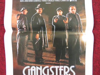 GANGSTERS - A ITALIAN LOCANDINA POSTER ENNIO FANTASTICHINI 1992 Rendezvous Cinema Movie posters