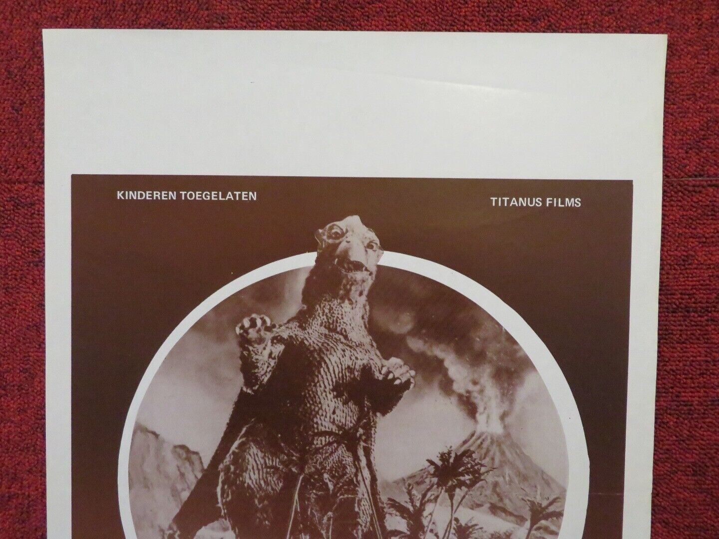 GAPPA THE TRIPHIBIAN MONSTERS BELGIUM (21"x14") POSTER TAMIO KAWAJI 1967 Movie posters