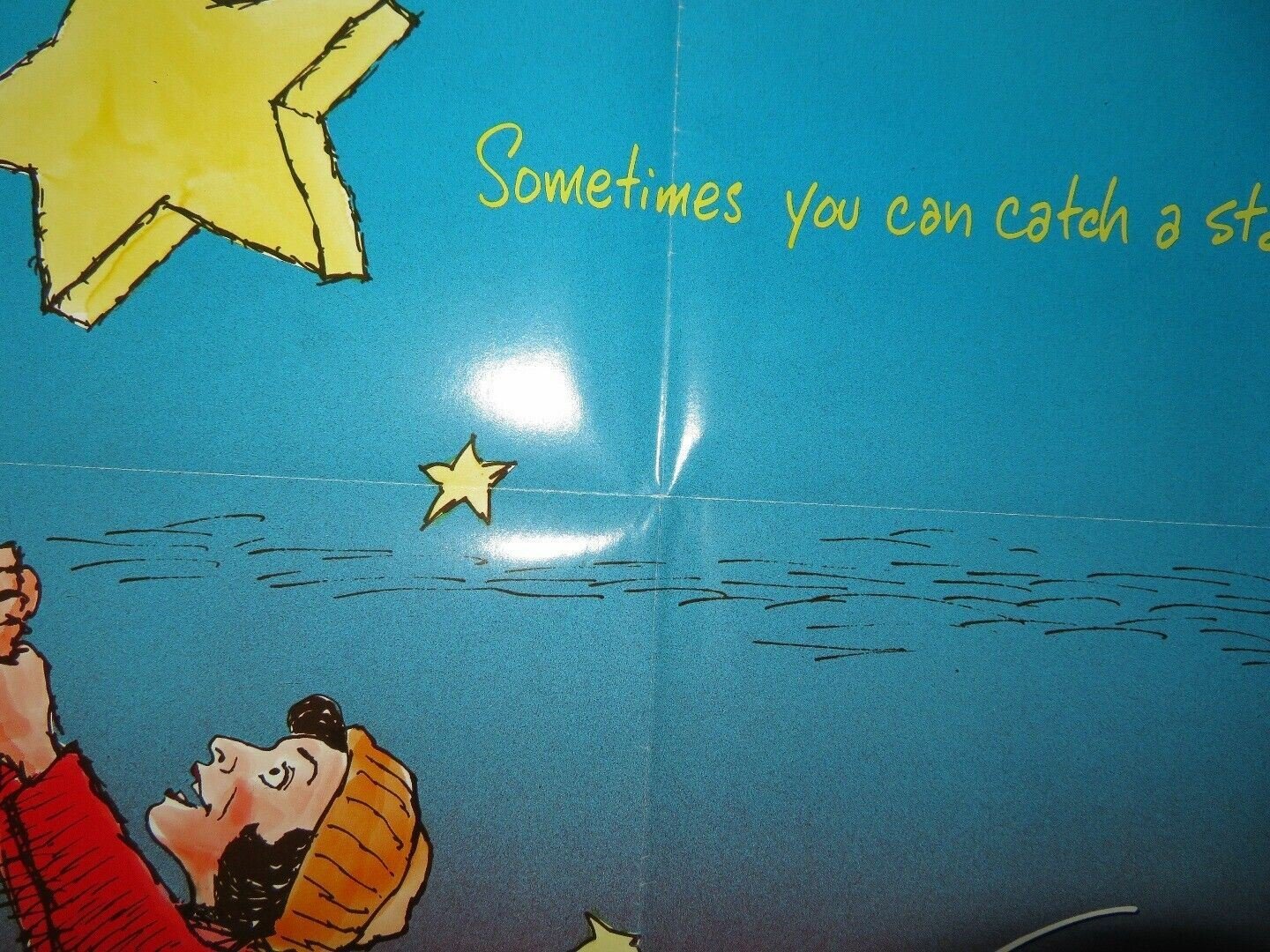 GARBO TALKS ONE SHEET POSTER RON SLIVER CARRIE FISHER 1984 Movie posters