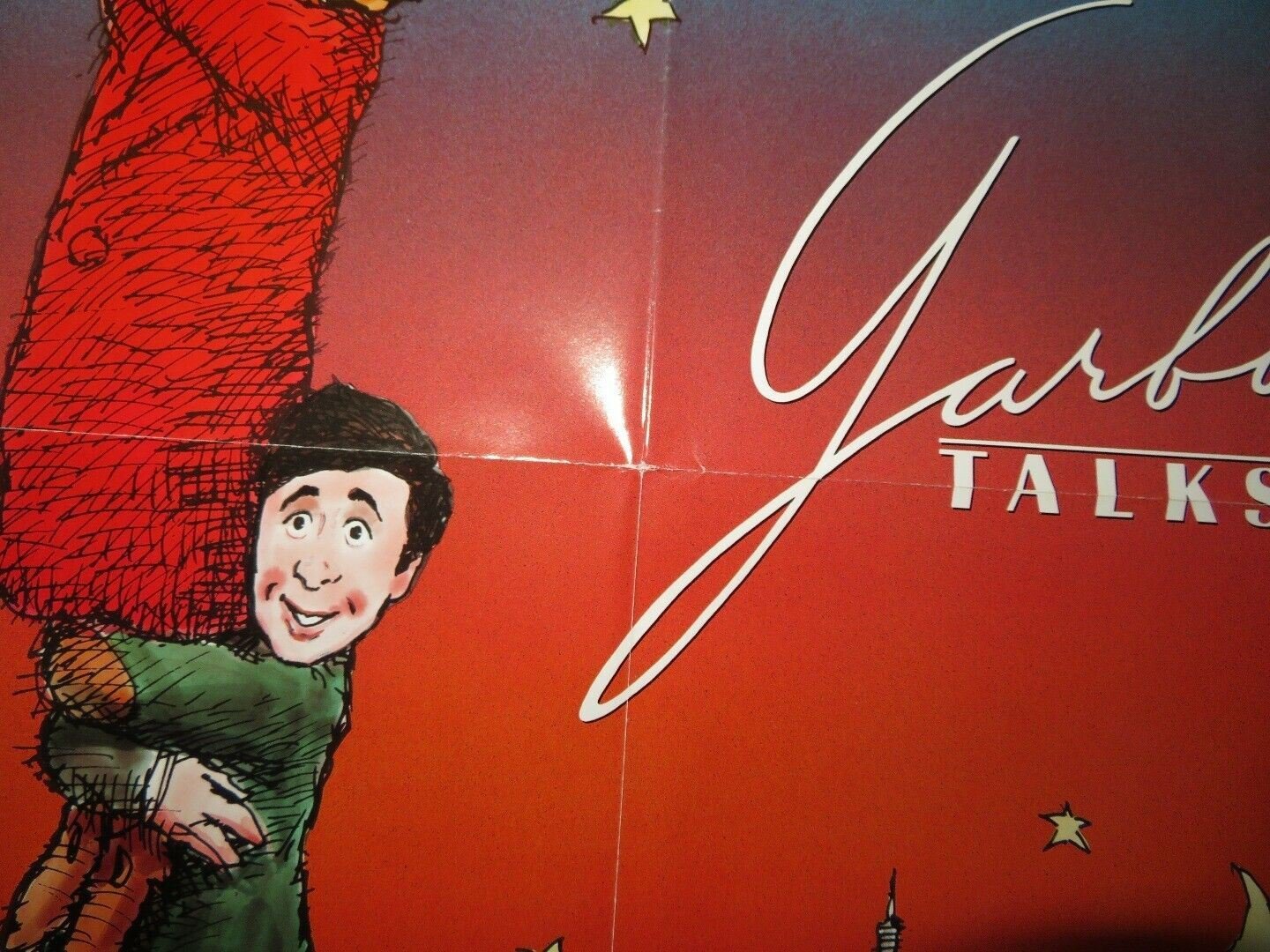 GARBO TALKS ONE SHEET POSTER RON SLIVER CARRIE FISHER 1984 Movie posters