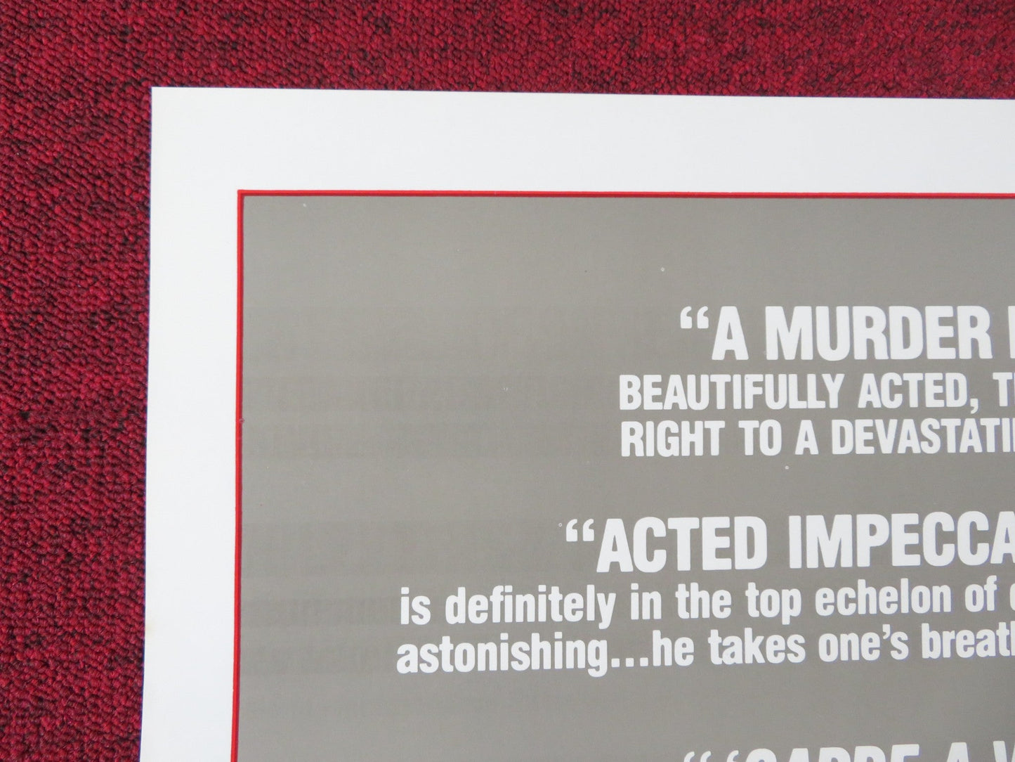 GARDE A VUE US TRI FOLDED ONE SHEET ROLLED POSTER LINO VENTURA M. SERRAULT 1981 Rendezvous Cinema Movie posters