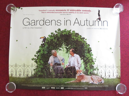 GARDENS IN AUTUMN UK QUAD (30"x 40") ROLLED POSTER SEVERIN BLANCHET 2006 Rendezvous Cinema Movie posters