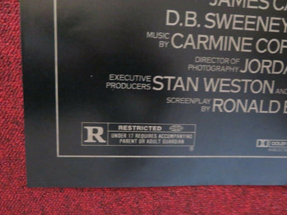 GARDENS OF STONE FOLDED US ONE SHEET POSTER ANJELICA HUSTON JAMES CAAN 1987 Movie posters