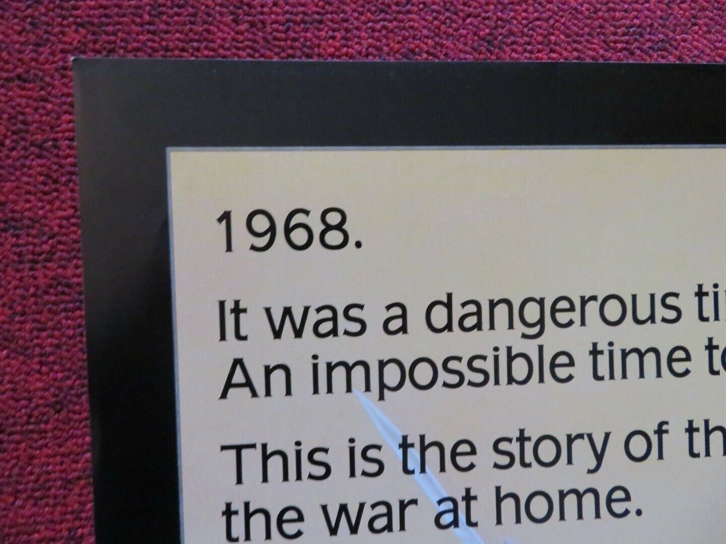 GARDENS OF STONE FOLDED US ONE SHEET POSTER ANJELICA HUSTON JAMES CAAN 1987 Movie posters