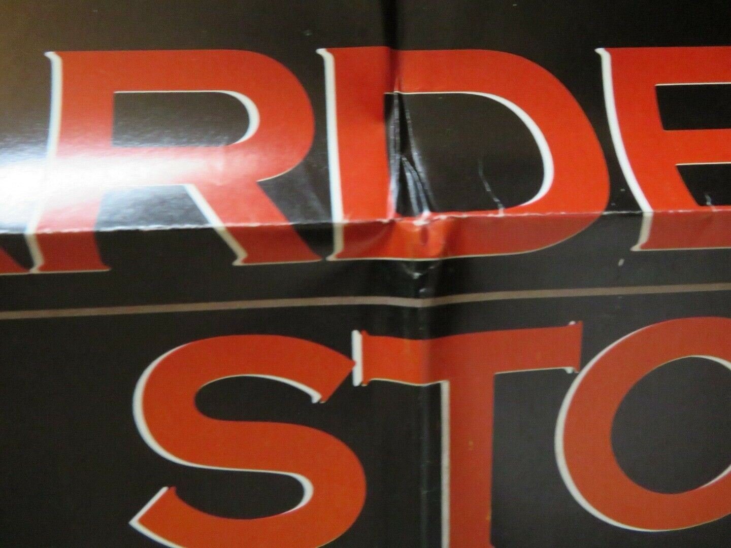 GARDENS OF STONE FOLDED US ONE SHEET POSTER ANJELICA HUSTON JAMES CAAN 1987 Movie posters