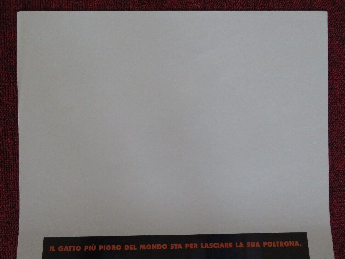 GARFIELD ITALIAN LOCANDINA (27.5"x13") POSTER BRECKIN MEYER JENNIFER LOVE HEWITT Movie posters