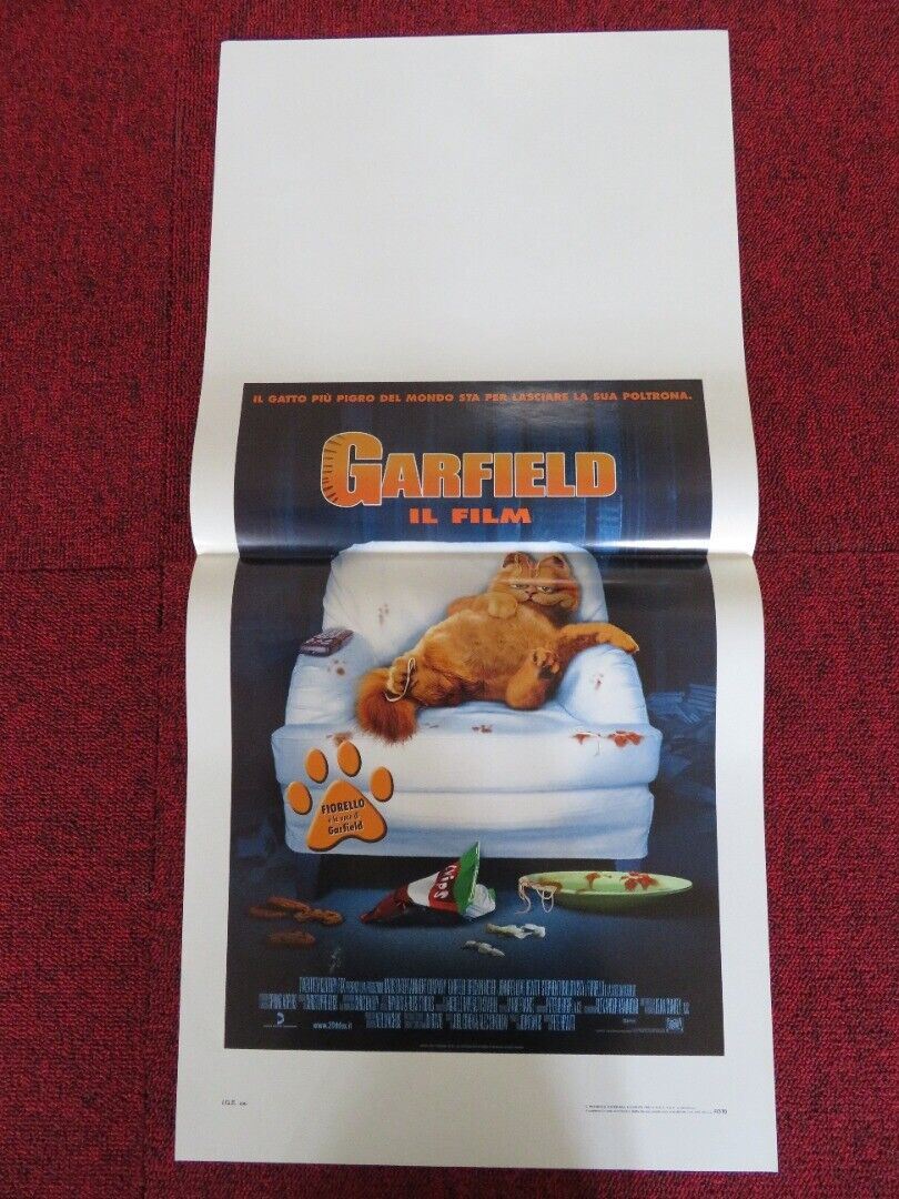 GARFIELD ITALIAN LOCANDINA (27.5"x13") POSTER BRECKIN MEYER JENNIFER LOVE HEWITT Movie posters