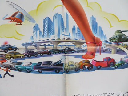 GAS FOLDED US ONE SHEET POSTER PIERRE DAVID PETER S.DAVIS 1981 - Rendezvous Cinema