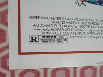 GAS FOLDED US ONE SHEET POSTER PIERRE DAVID PETER S.DAVIS 1981 - Rendezvous Cinema