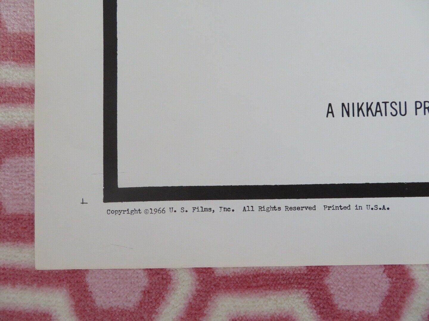 GATE OF FLESH 1966 US ONE SHEET POSTER JACK HARRIS ADULT JAPAN RARE Movie posters