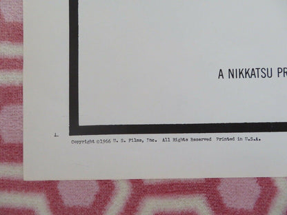 GATE OF FLESH 1966 US ONE SHEET POSTER JACK HARRIS ADULT JAPAN RARE Movie posters