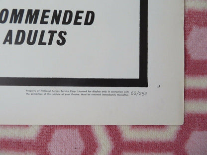 GATE OF FLESH 1966 US ONE SHEET POSTER JACK HARRIS ADULT JAPAN RARE Movie posters