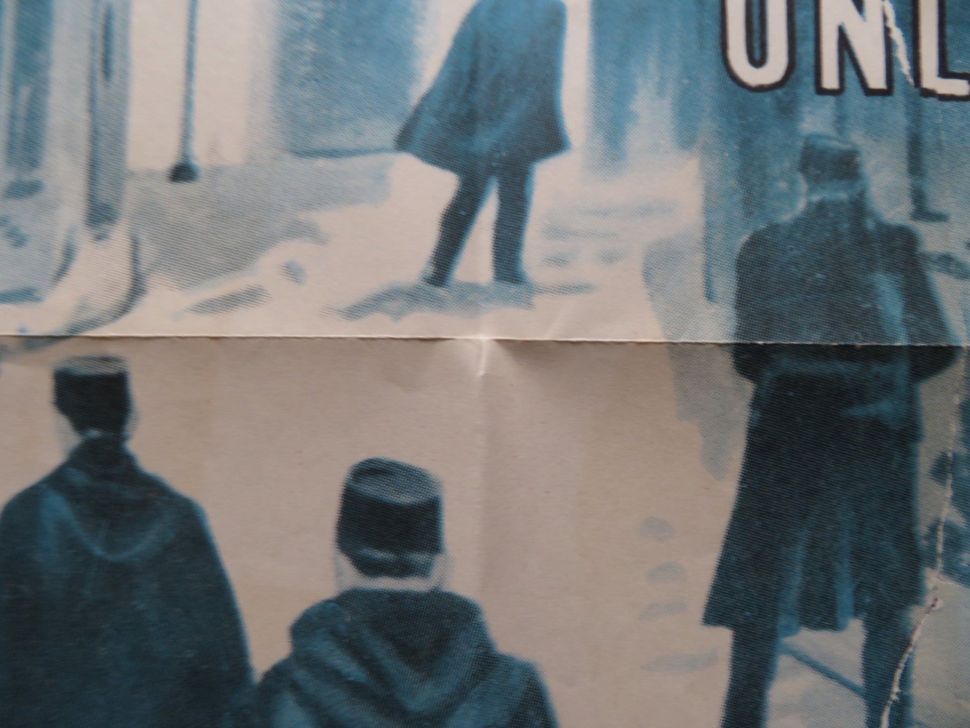 GATES OF PARIS FOLDED US ONE SHEET POSTER RENE CLAIR DANY CARREL 1957 Rendezvous Cinema Movie posters