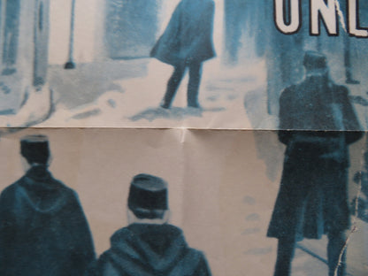 GATES OF PARIS FOLDED US ONE SHEET POSTER RENE CLAIR DANY CARREL 1957 Rendezvous Cinema Movie posters