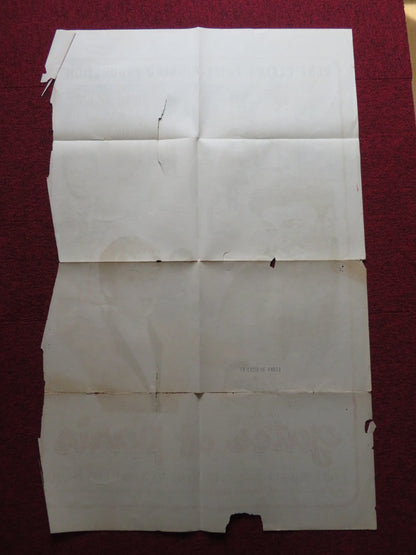 GATES OF PARIS FOLDED US ONE SHEET POSTER RENE CLAIR DANY CARREL 1957 Rendezvous Cinema Movie posters