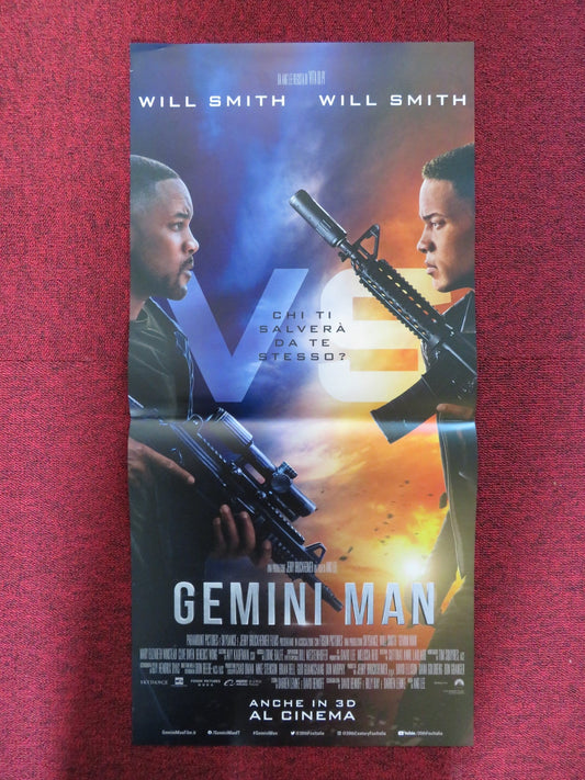 GEMINI MAN ITALIAN LOCANDINA POSTER WILL SMITH CLIVE OWEN 2019 Rendezvous Cinema Movie posters