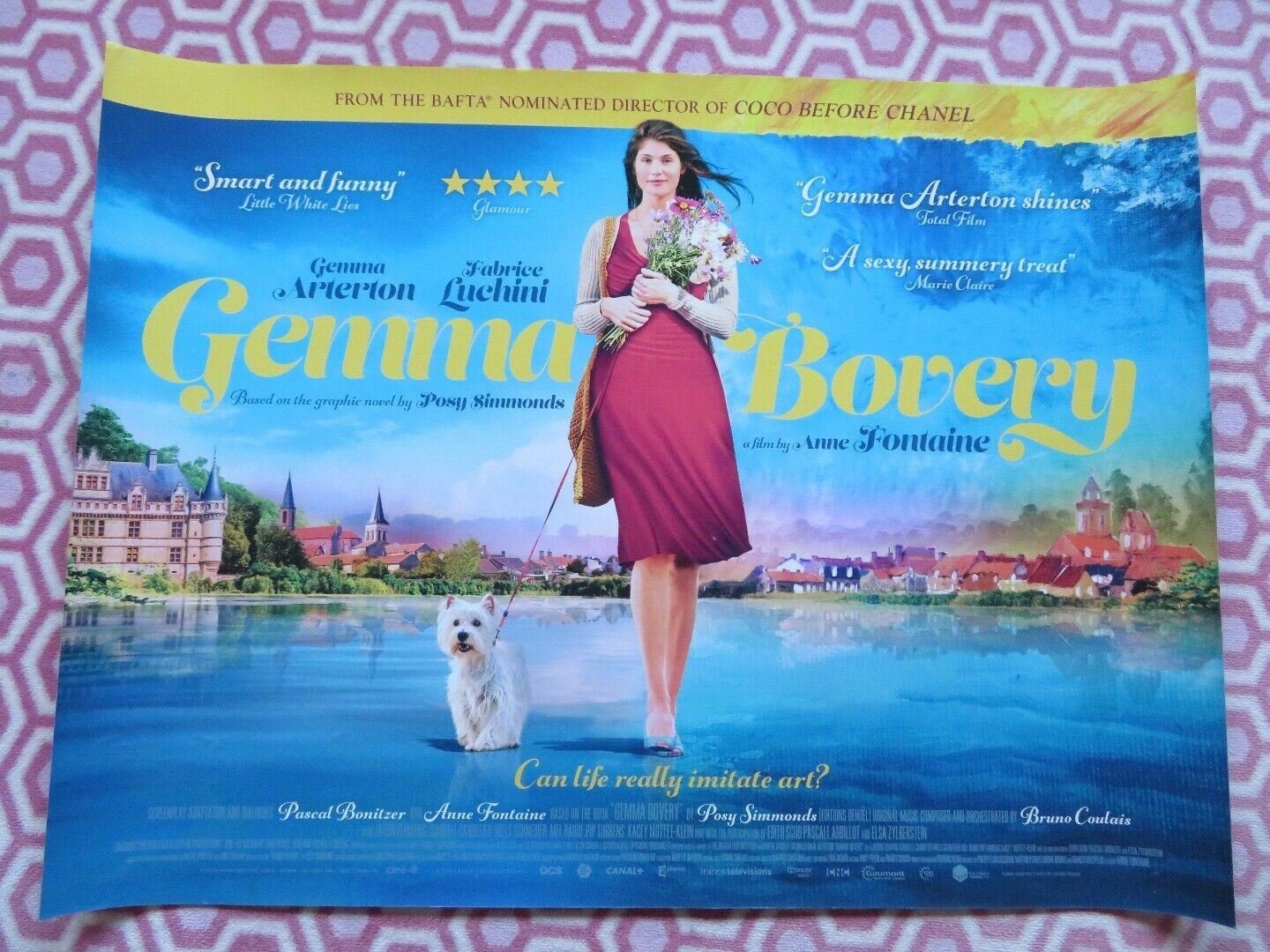 GEMMA BOVERY QUAD (30"x 40") ROLLED GEMMA ARTERTON FABRICE LUCHINI POSY SIMMONDS Rendezvous Cinema Movie posters