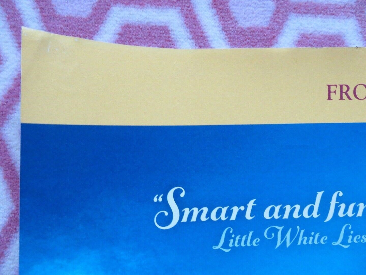 GEMMA BOVERY QUAD (30"x 40") ROLLED GEMMA ARTERTON FABRICE LUCHINI POSY SIMMONDS Rendezvous Cinema Movie posters