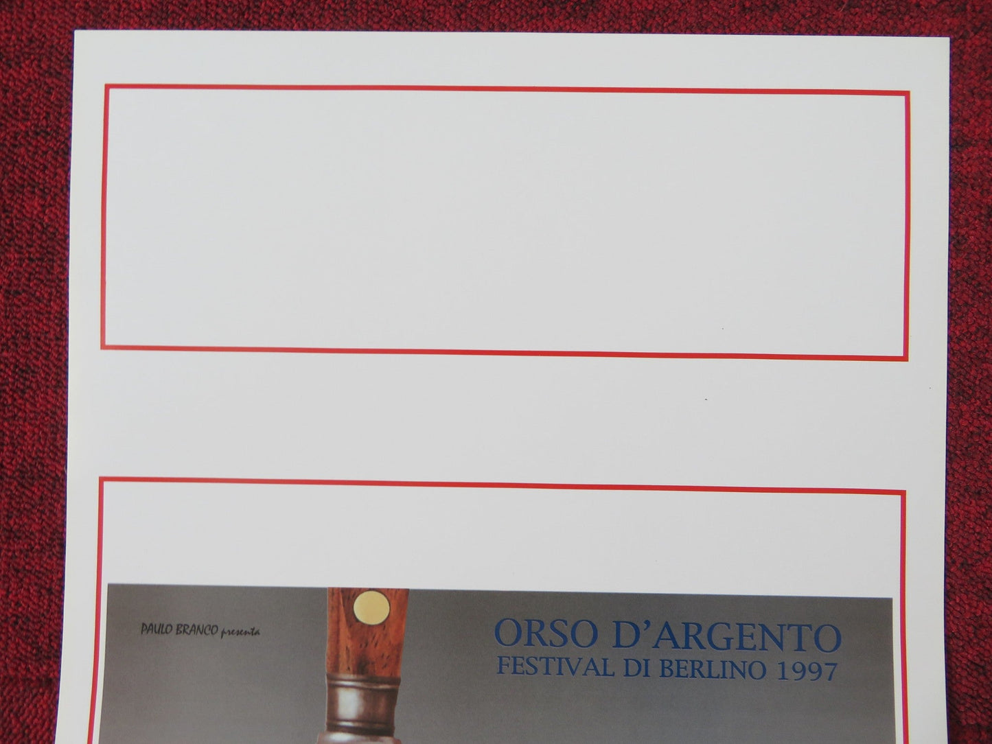 GENEALOGIES OF A CRIME ITALIAN LOCANDINA POSTER CATHERINE DENEUVE PICCOLI 1997 Rendezvous Cinema Movie posters