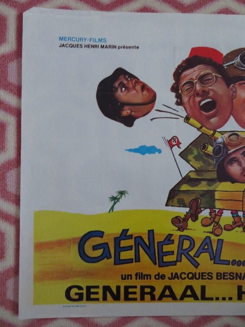 GENERAL...NOUS VOILA!/ General ... here we are! BELGIUM (14.5"x 21.5")POSTER '78 Movie posters