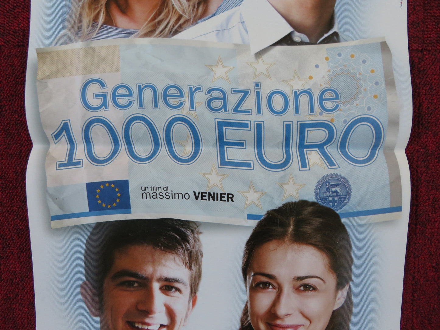 GENERAZIONE MILLE EURO ITALIAN LOCANDINA POSTER ALESSANDRO TIBERI 2009 Rendezvous Cinema Movie posters
