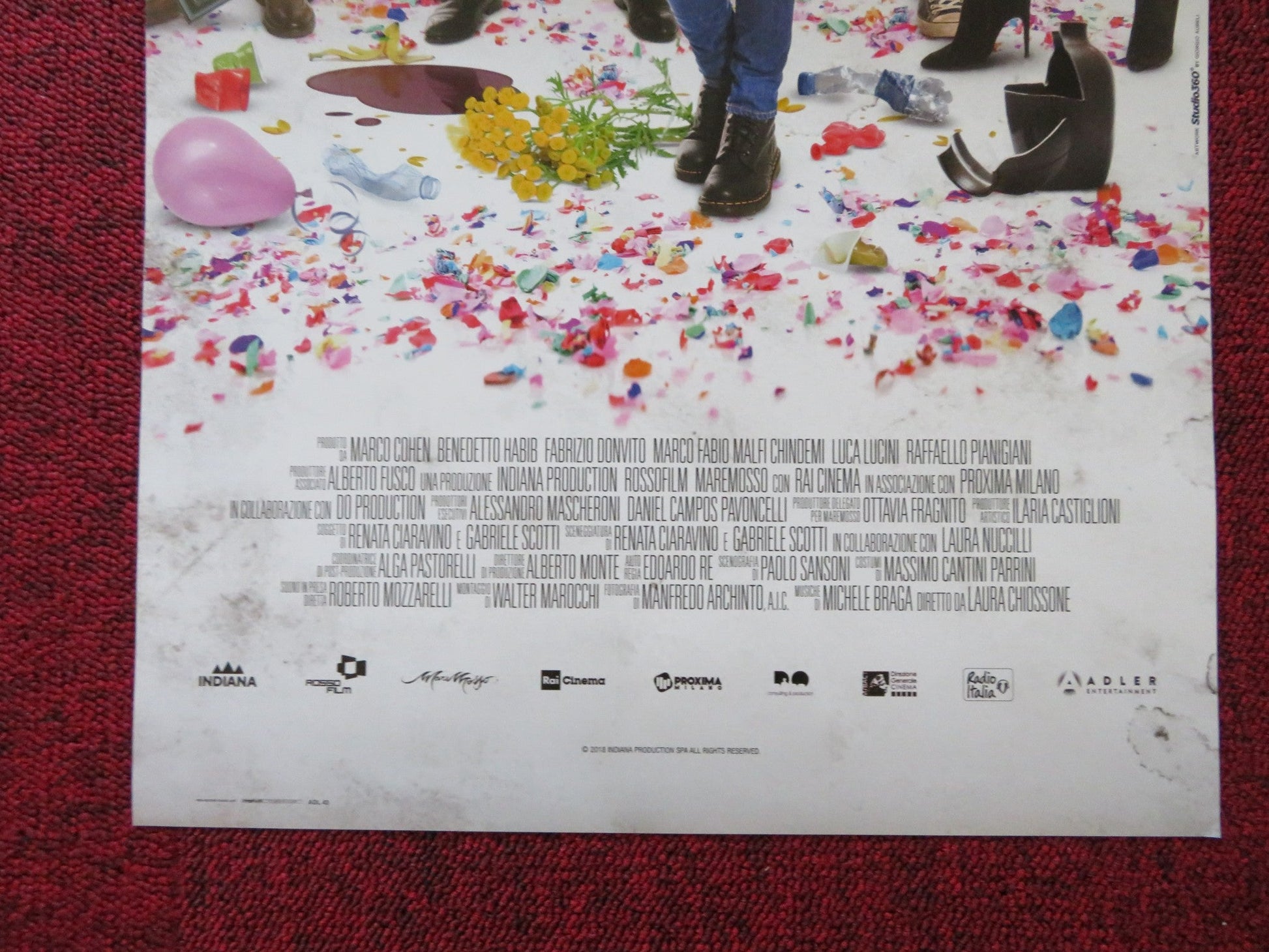 GENITORI QUASI PERFETTI ITALIAN LOCANDINA POSTER ANNA FOGLIETTA MARINA ROCC '11 Rendezvous Cinema Movie posters