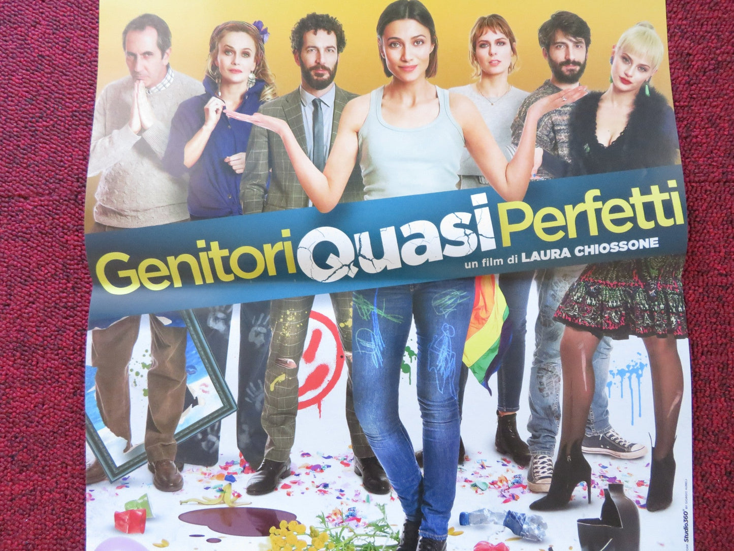 GENITORI QUASI PERFETTI ITALIAN LOCANDINA POSTER ANNA FOGLIETTA MARINA ROCC '11 Rendezvous Cinema Movie posters