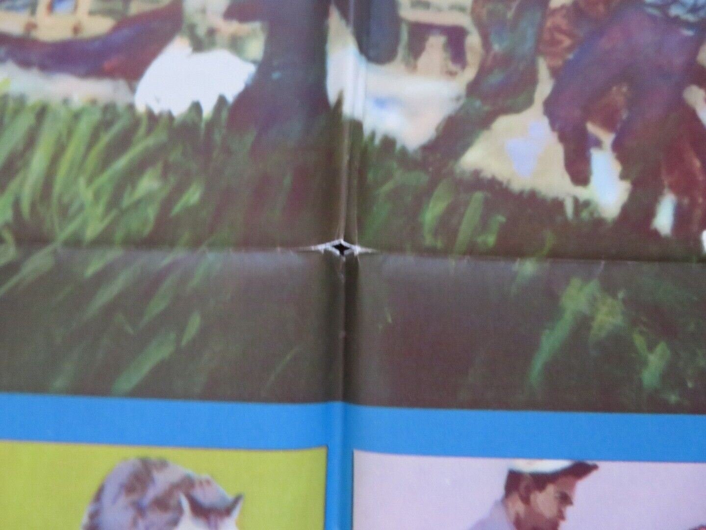 GENTLE GIANT FOLDED U.S ONE SHEET POSTER DENNIS WEAVER VERA MILES 1967 Movie posters